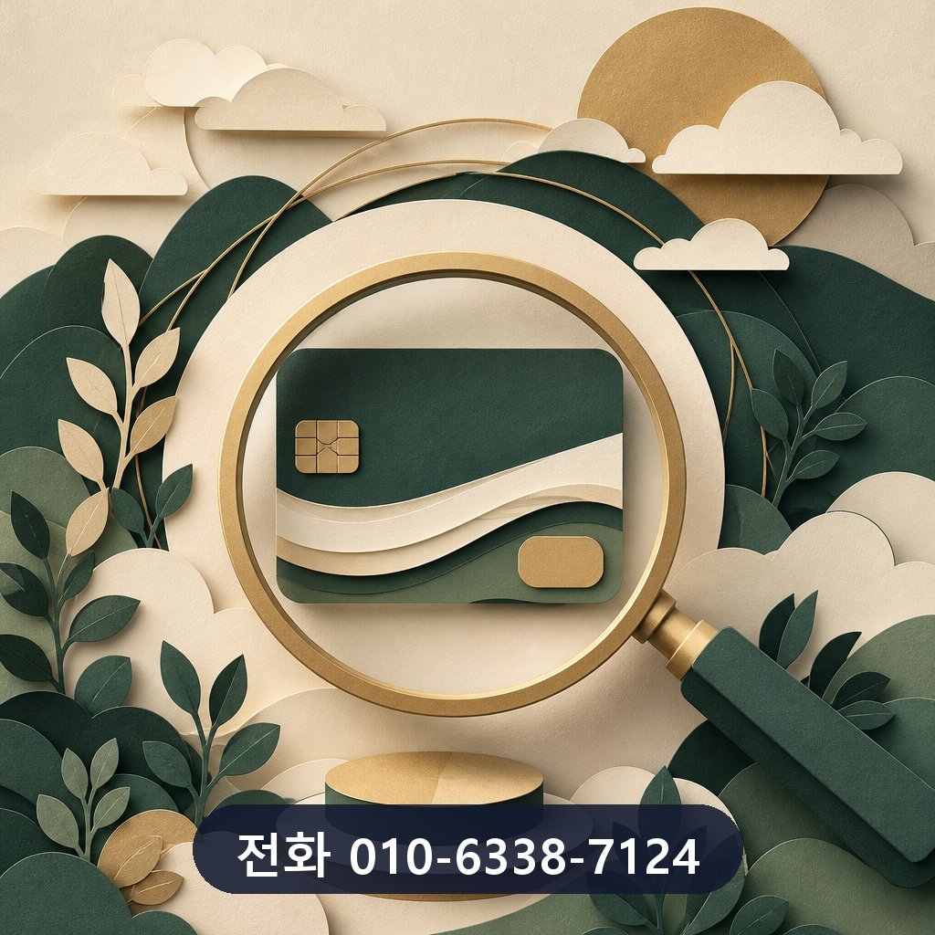 신용카드 즉시 현금화 한도 확인 이미지